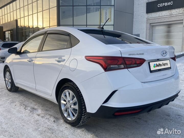 Hyundai Solaris 1.6 МТ, 2021, 18 600 км