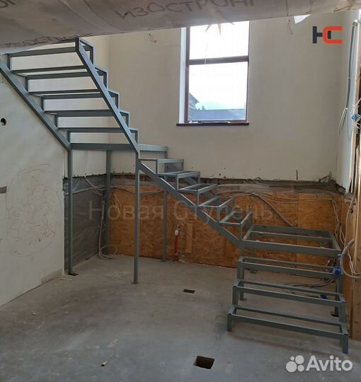 Каркас лестницы. Металлокаркасы с установкой