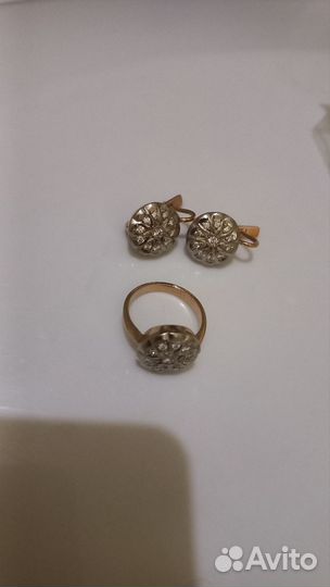 Золотой комплект 585