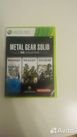Metal gear solid hd collection xbox 360