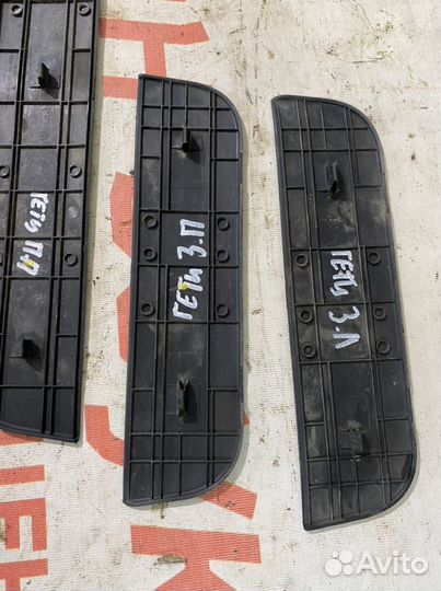 Накладки на пороги hyundai getz