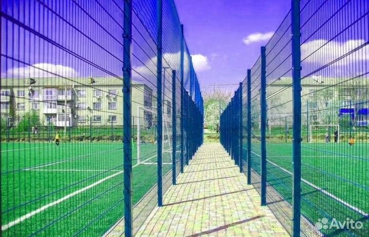 Заборы из 2D сетки под ключ