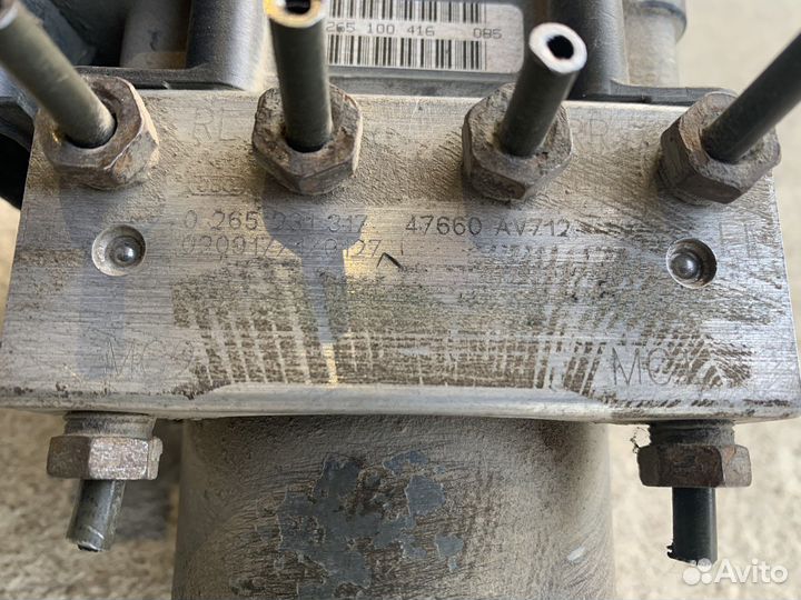 Блок абс abs Nissan Primera P12