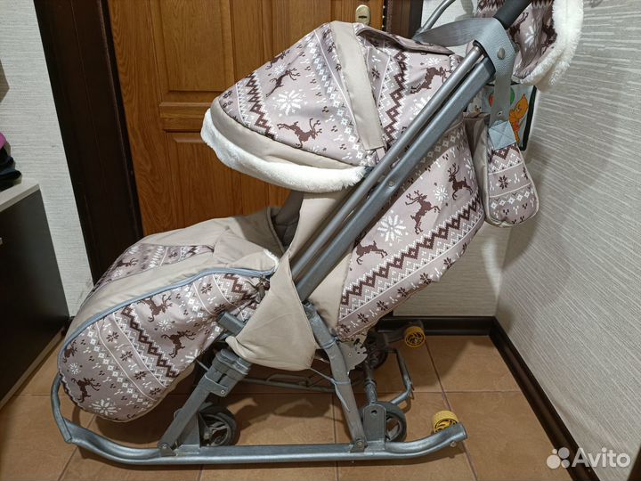 Санки-коляска Ника