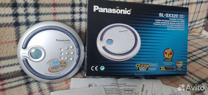 Cd плеер panasonic sl-sx320