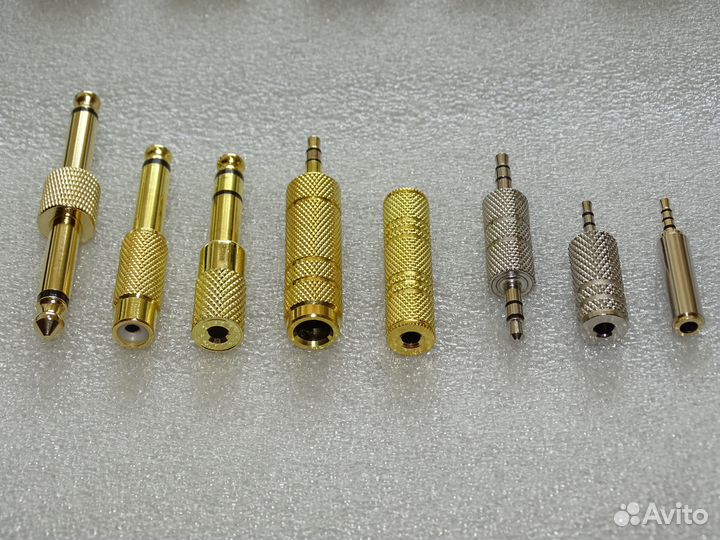 Адаптеры переходники соединители для аудиотехники