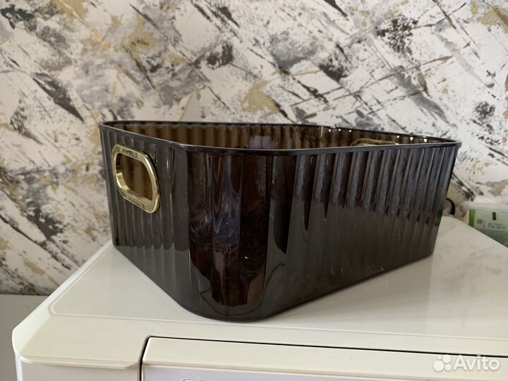 Поднос декоративный, корзина