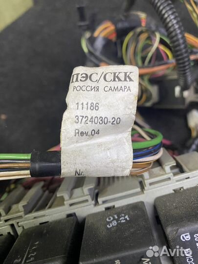 Жгут проводов приборов kalina 11186-3724030-20