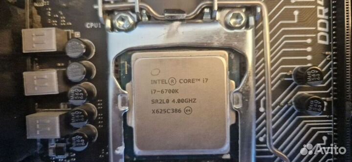 Комплект i7-6700K, MSI Z170