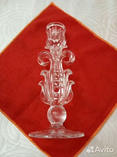 Подсвечник хрустальный