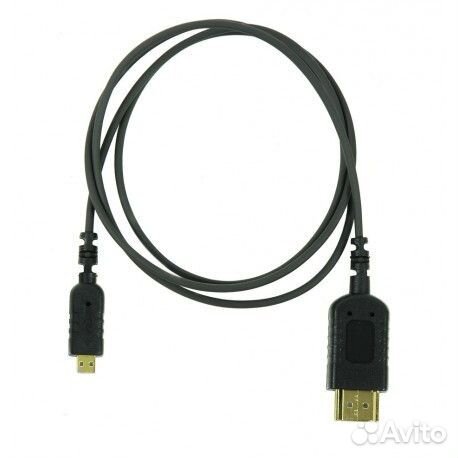 Тонкий кабель hdmi- micro hdmi / mini hdmi 100 см