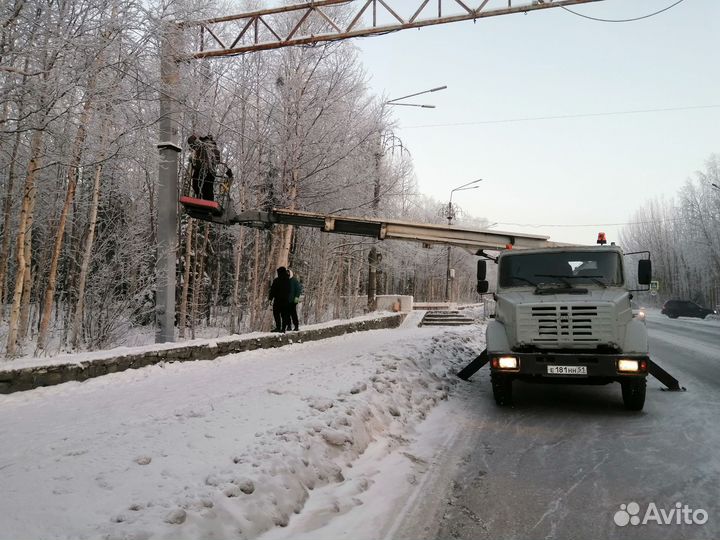 Аренда и услуги телескопической автовышки