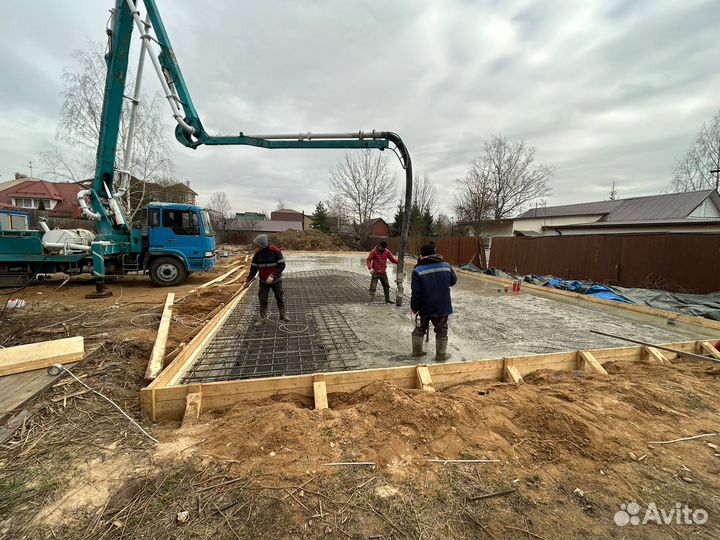 Бетон различных марок, раствор с доставкой, Бетоно