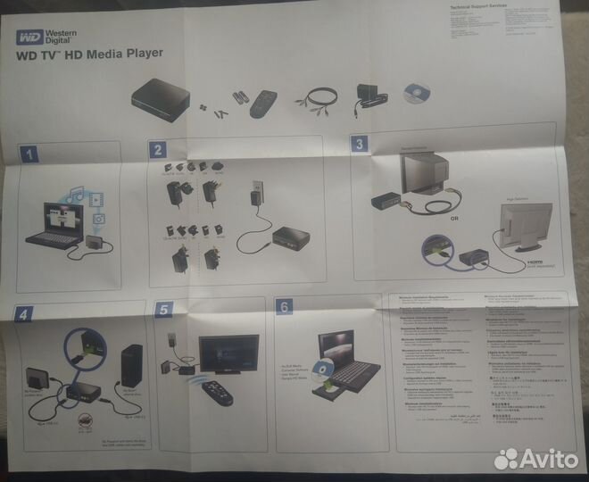 Мультимедиа-плеер Western Digital WD TV