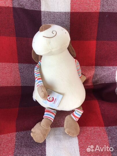 Детская игрушка мягкая собака от фирмы Cubbies