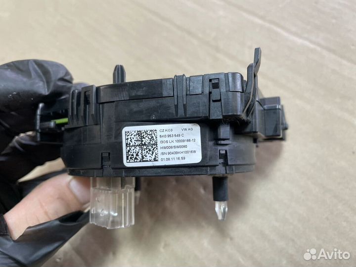 Шлейф рулевой Фольцваген Гольф 6