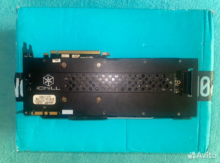 Видеокарта Nvidia GeForce GTX 1080 Ichill inno3D
