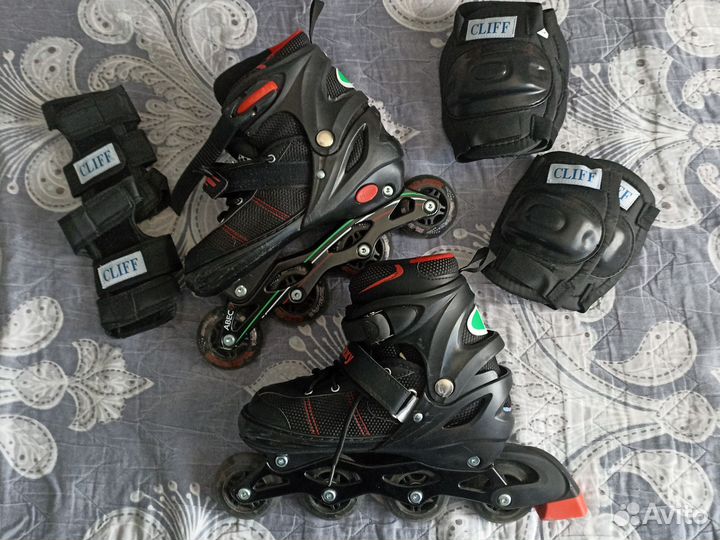 Детские ролики и защита