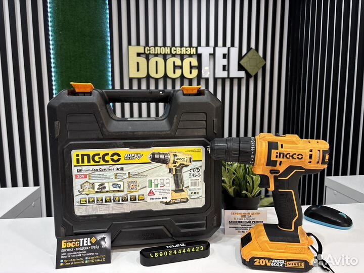 Шуруповерт ingco P20S