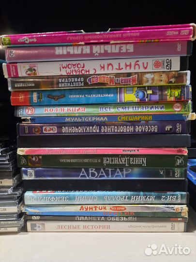 Отдам DVD-диски