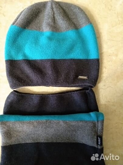 Детская шапка+снуд