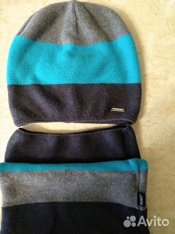 Детская шапка+снуд