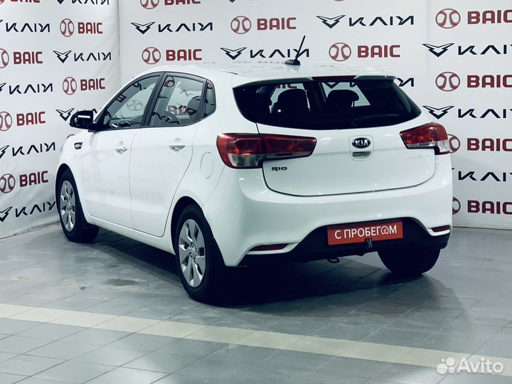 Kia Rio 1.6 МТ, 2017, 126 000 км