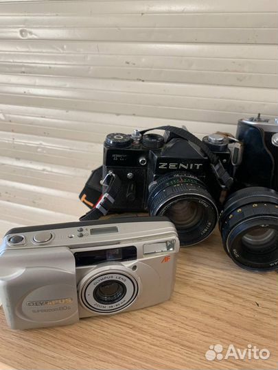 Плёночный фотоаппараты лот