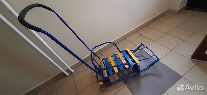 Санки на колёсах тимка