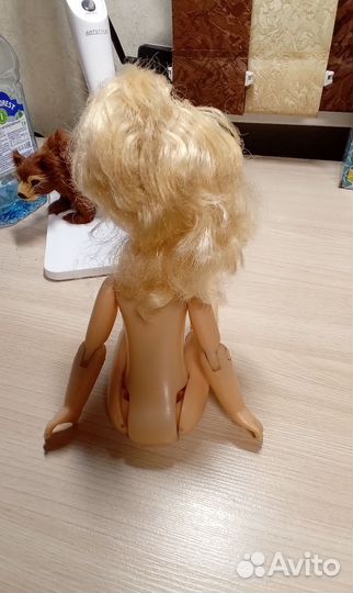 Кукла шарнирная СССР Красная шапочка