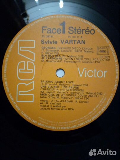 Виниловый альбом Silvie Vartan