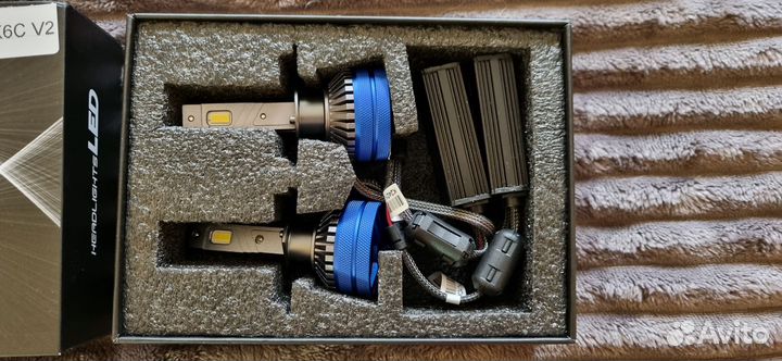 Продам LED лампы h1 4300k