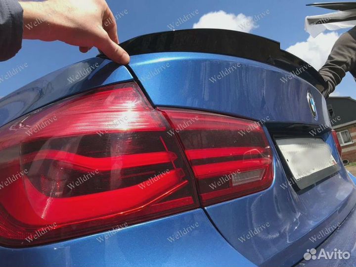 Спойлер BMW 3 F30 M4 черный