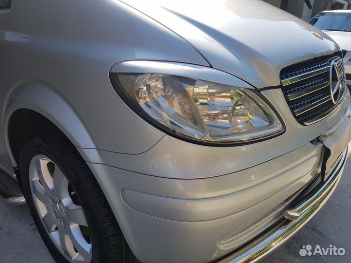 Реснички на фары для Mercedes-Benz Vito W 639