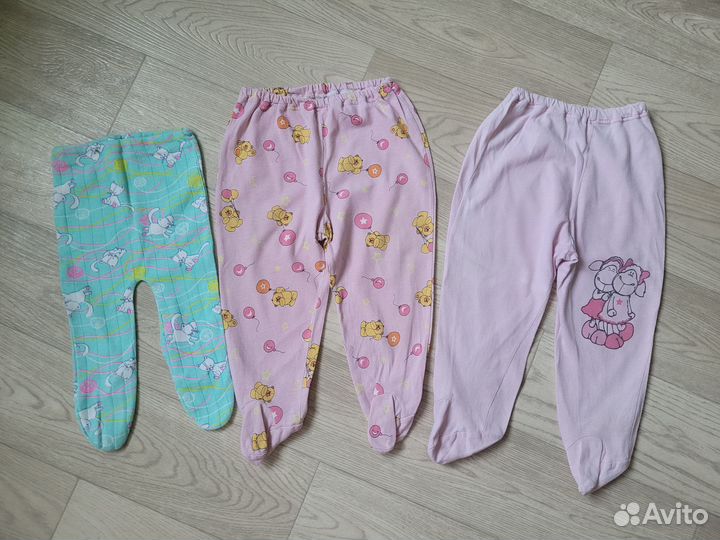 Вещи пакетом на девочку от 0 до 6 месяцев