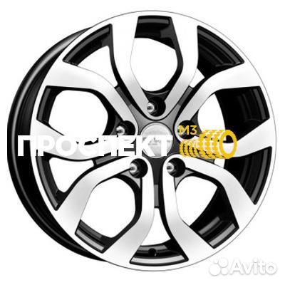 Диск 6,5x16/5x114,3 ET50 D67,1 кс704 Алмаз черный