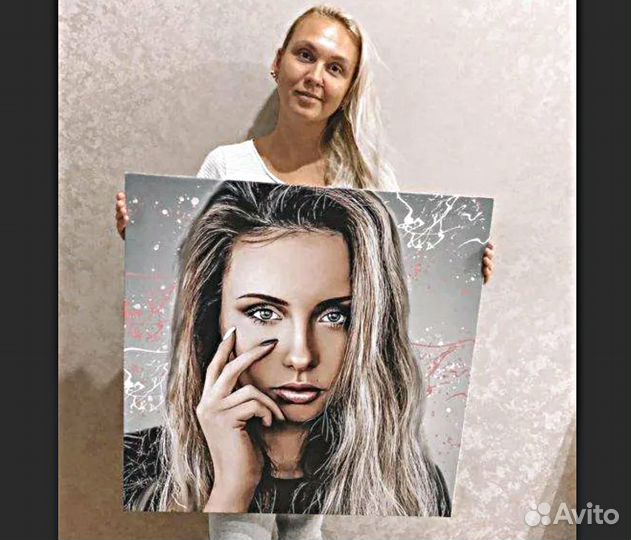 Портрет по фото в подарок