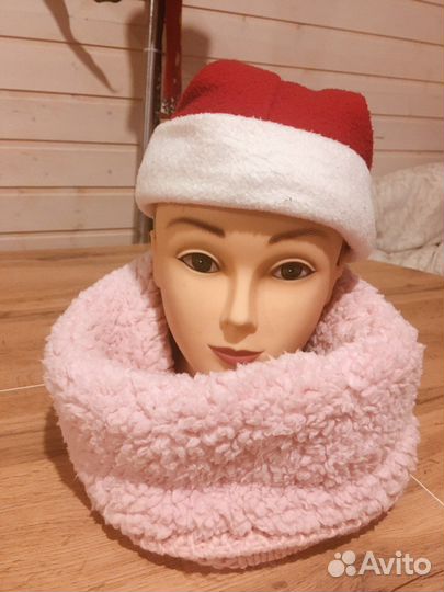 Шарф хомут снуд женский