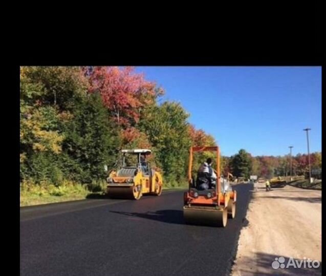 Асфальтирование Укладка асфальта