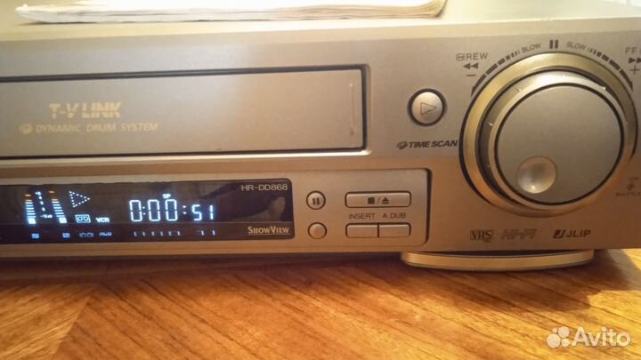 Видеомагнитофон JVC HR-DD868 Hi-Fi stereo