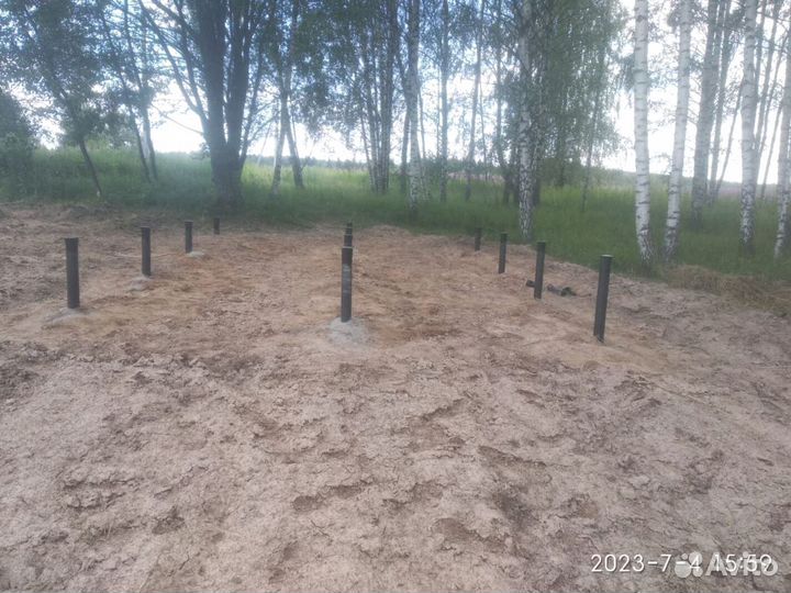 Винтовые сваи под ключ