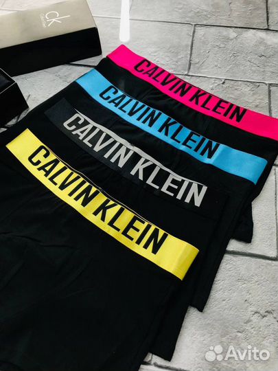 Трусы мужские боксеры calvin klein хлопок арт.930