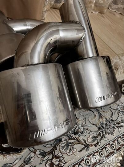 Насадка на глушитель amg