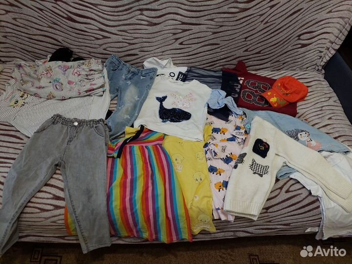 Детская одежда для девочек пакетом