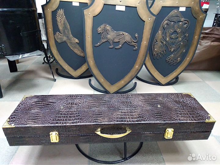 Набор шампуров подарочный