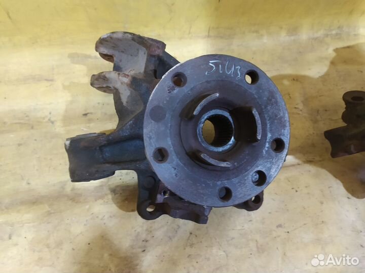 Кулак поворотный задний Audi Q7 4L 2005-2015