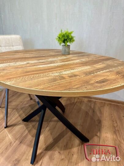 Стол круглый раздвижной