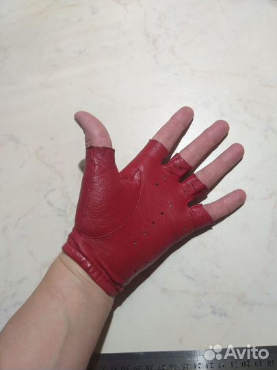 Перчатки женские кожаные 7.5