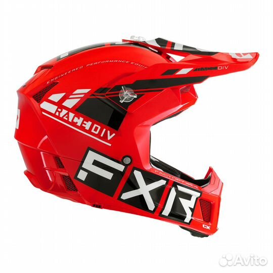 Шлем FXR Clutch CX Pro Red/Black, M