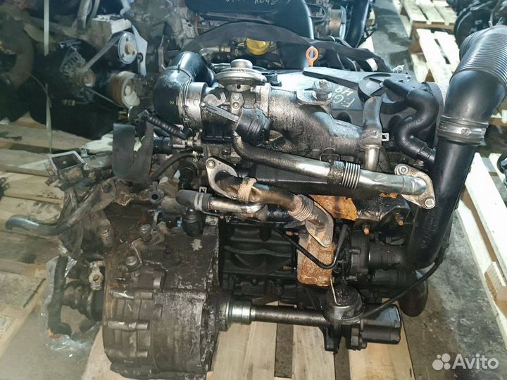 Двигатель в сборе AUY Volkswagen Sharan рест